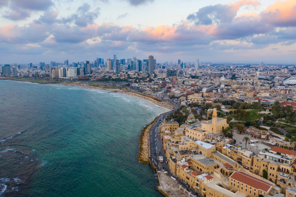 Air View On Tel Aviv
