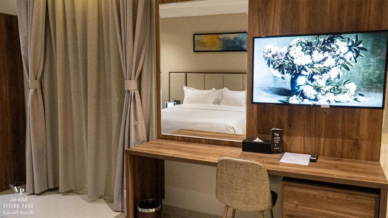 Vivian Park Al Rawabi spacious serviced apartment interior in Riyadh
