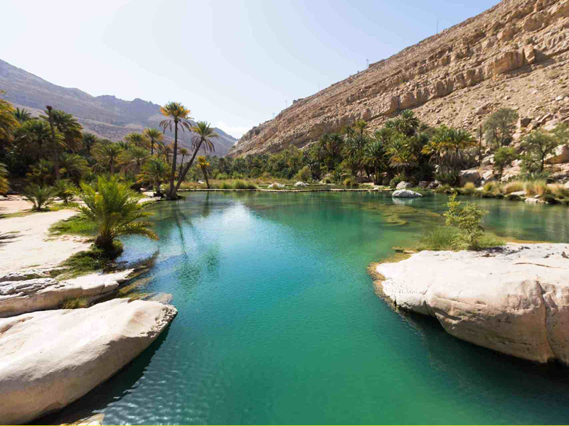 Wadi Bani Khalid In Muscat