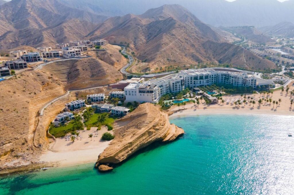 View On Jumeirah Muscat Hotel