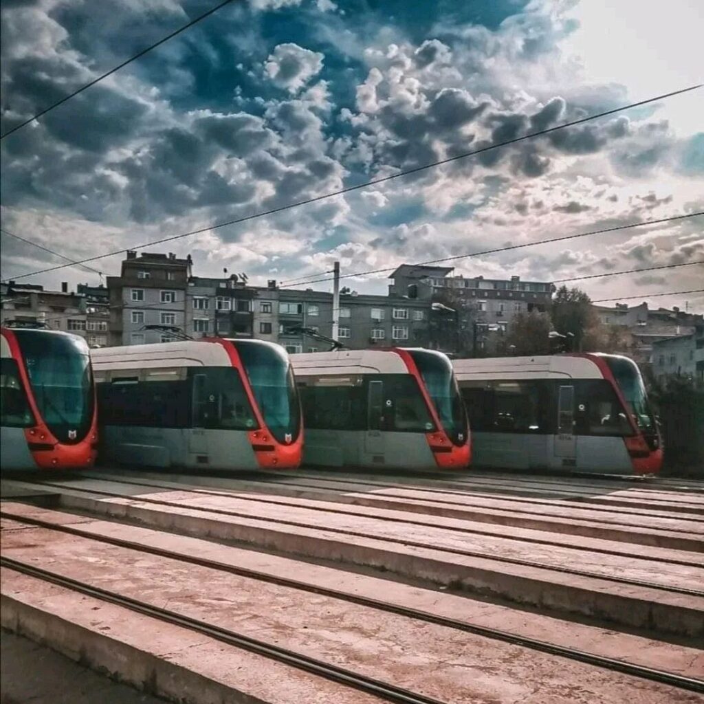 Tram In Asian Side Istanbul 