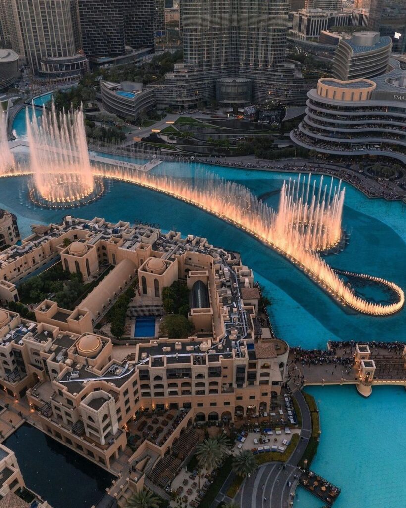 3 Days In Dubai Fountain Show