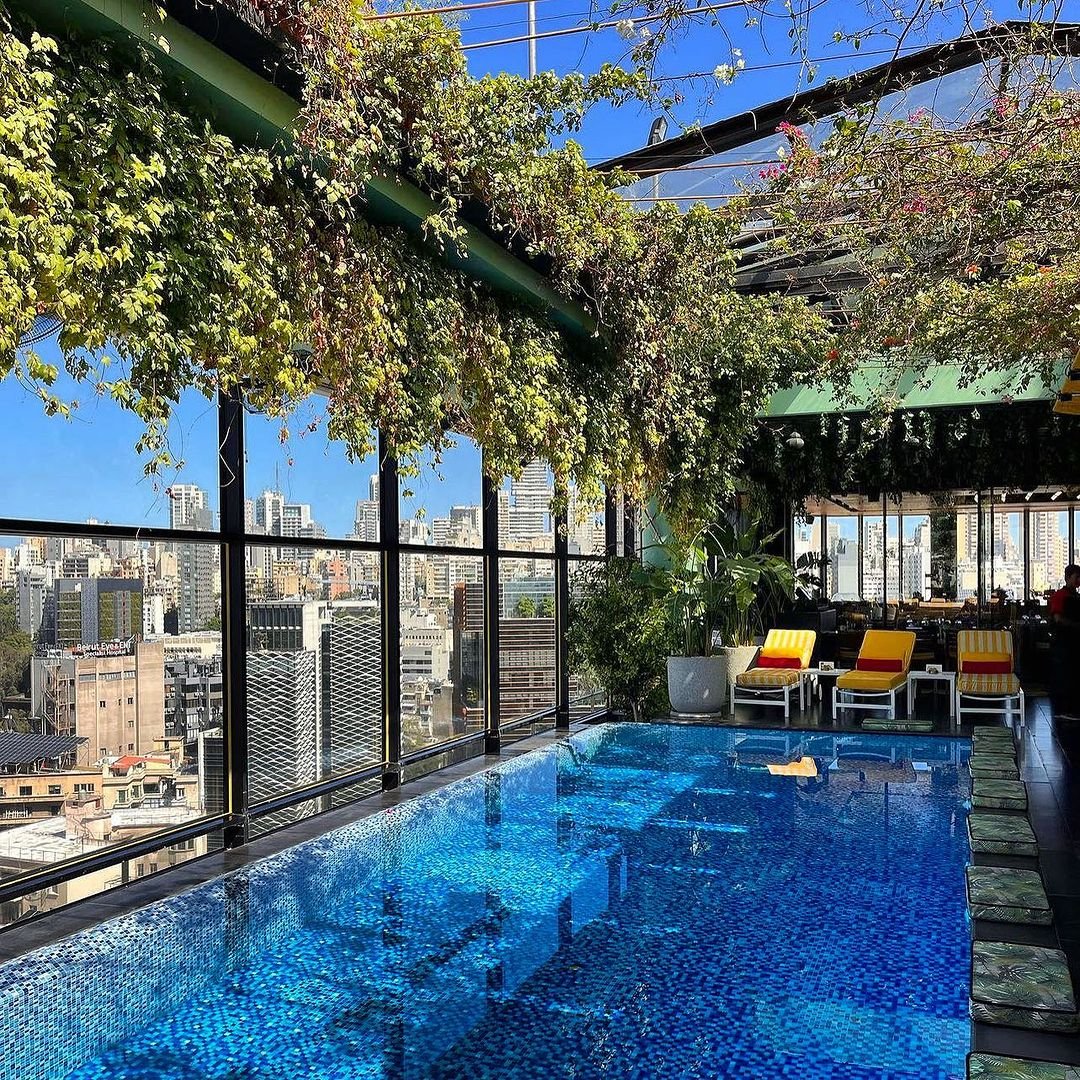 Best Rooftops In Beirut The Penthouse Club