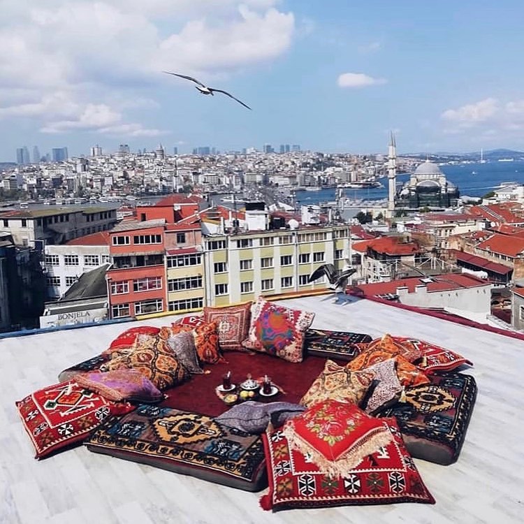 Rooftop In Istanbul