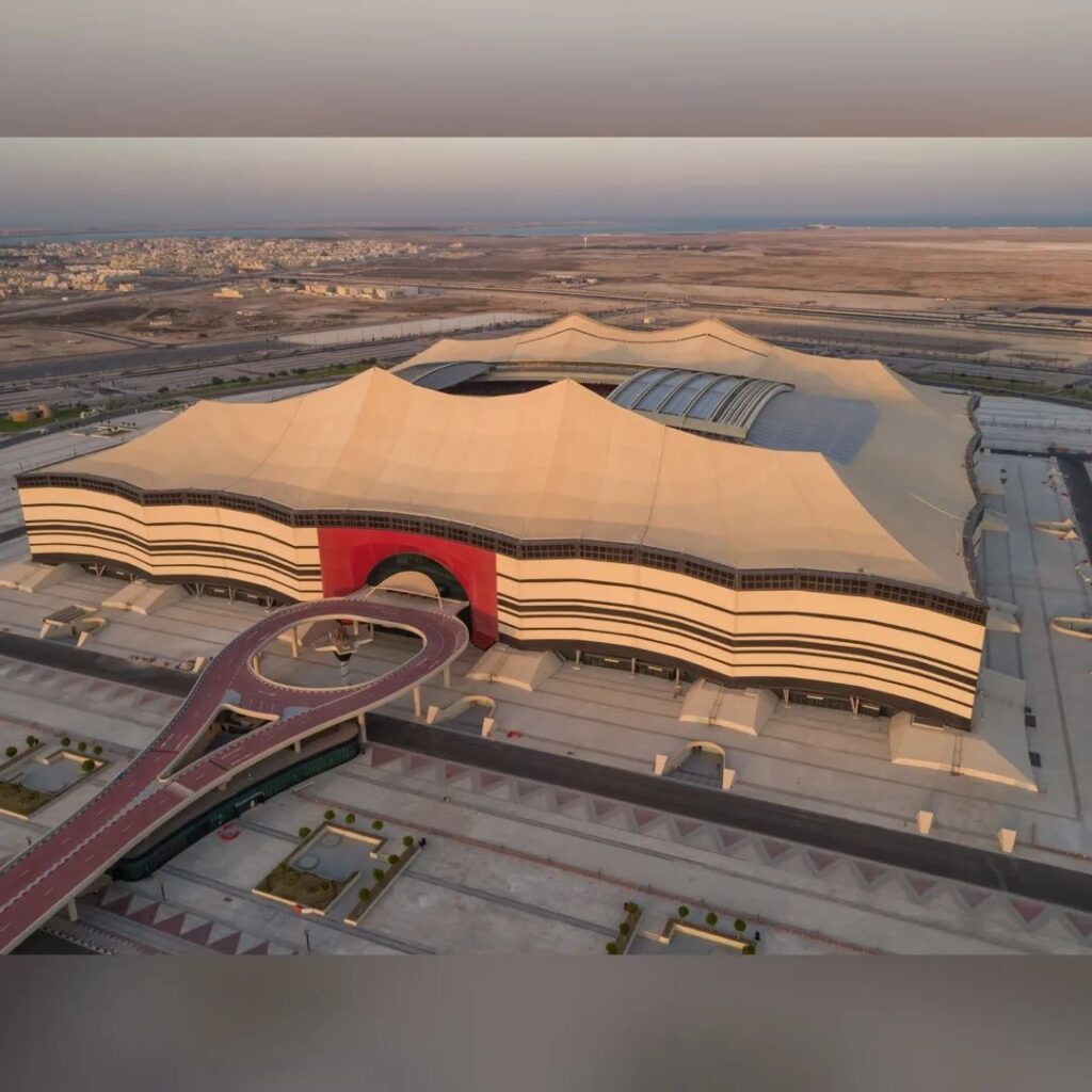 Al Bayt Stadium Architecture In Qatar