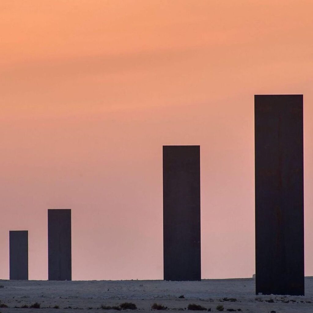Monolith By Richard Serra In Qatar