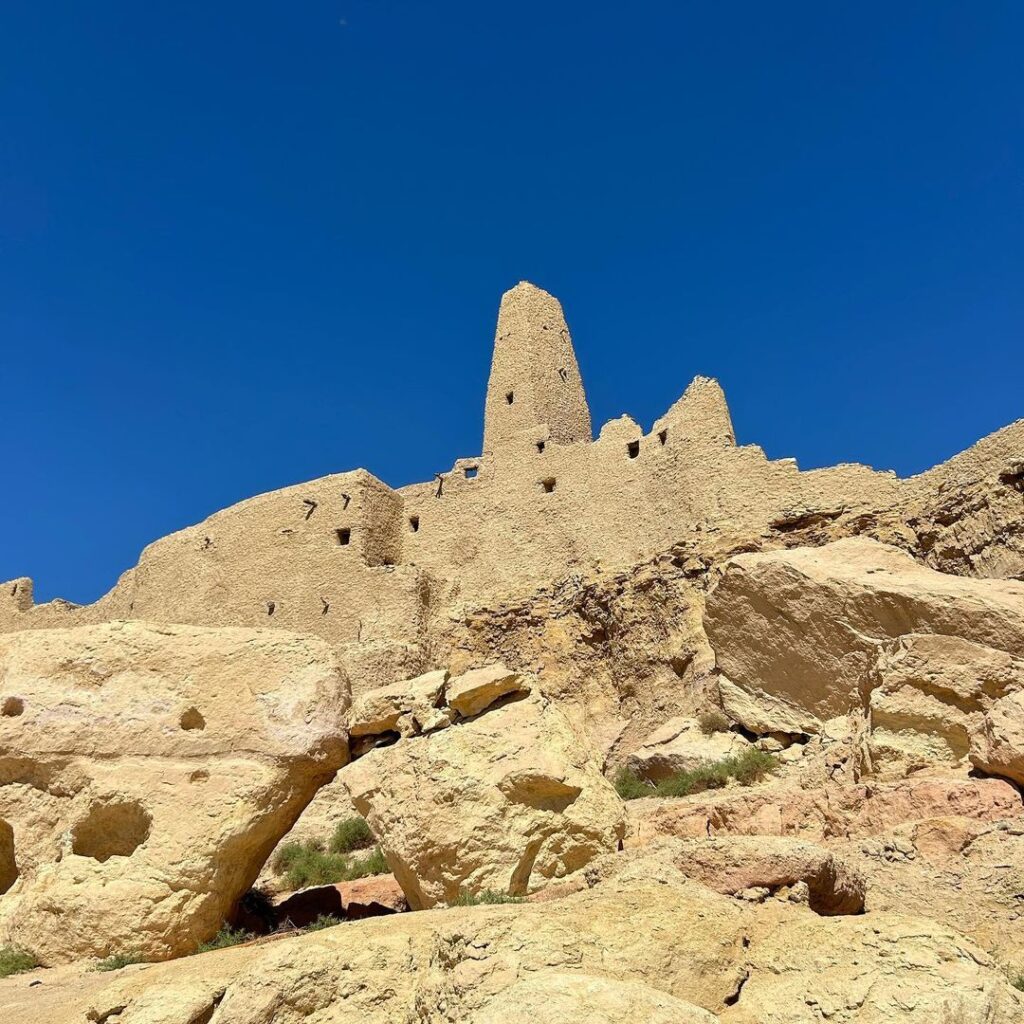 Temple Of The Oracle Siwa Oasis Egypt 
