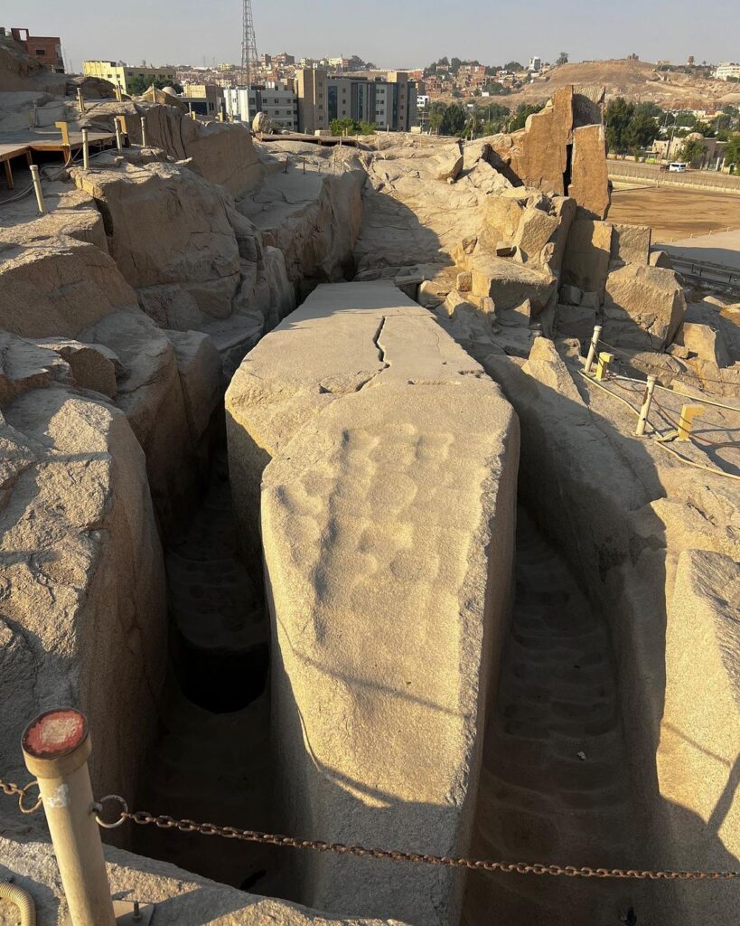 Unfinished Obelisk  In Aswan