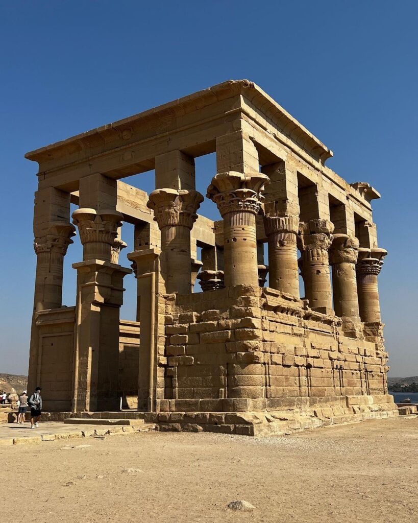 The Temple Of Philae In Aswan