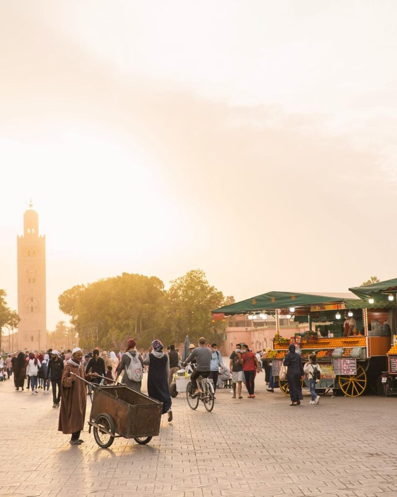 Jemaa El Fna In Marrakech