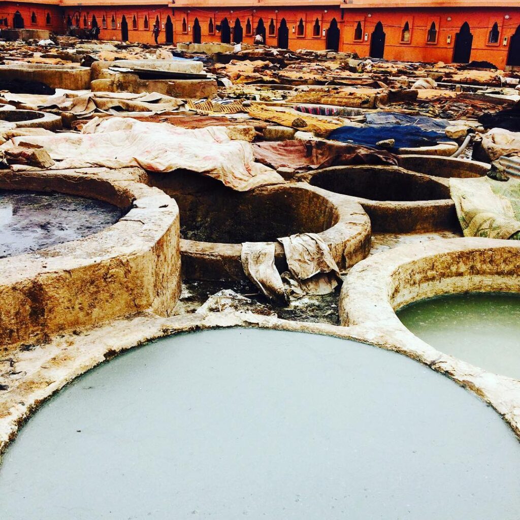 Tanneries De Marrakech