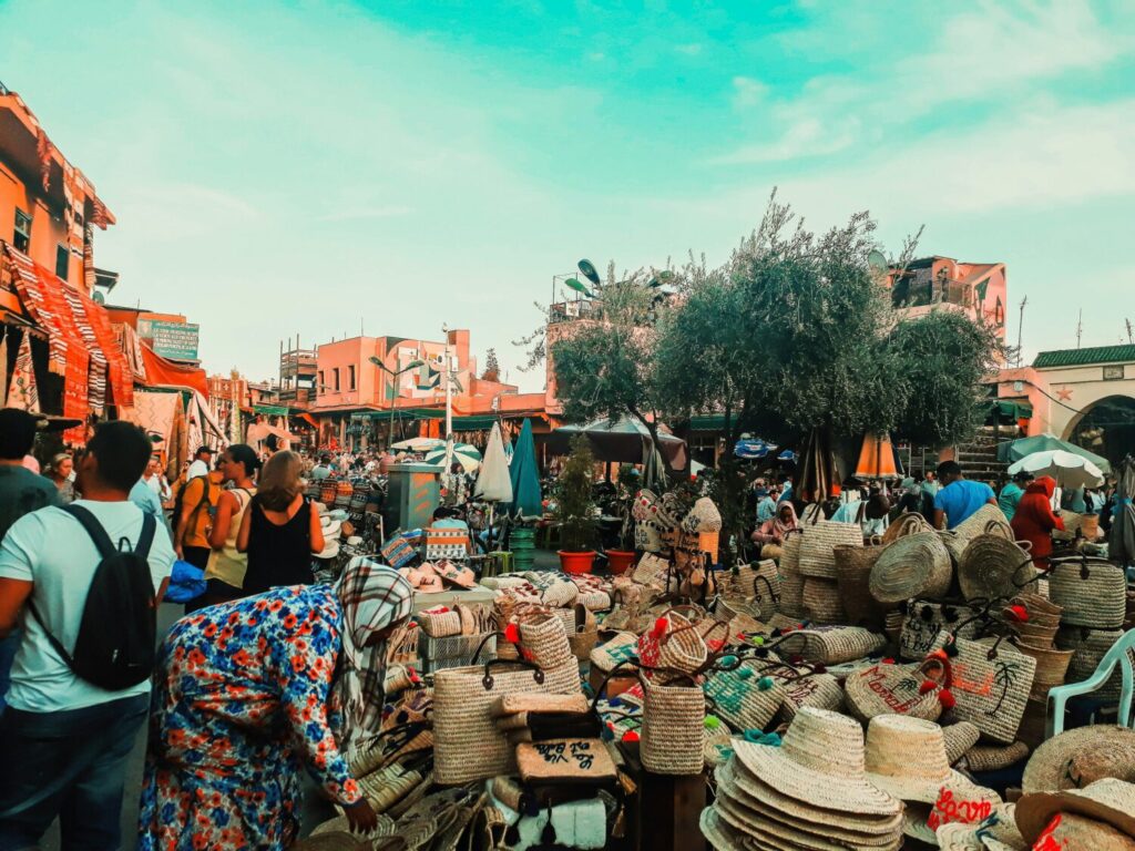 Souk In Marrakech