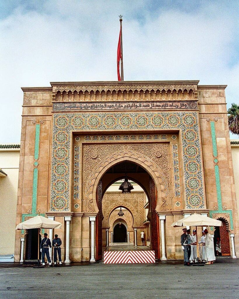The Royal Palace In Rabat