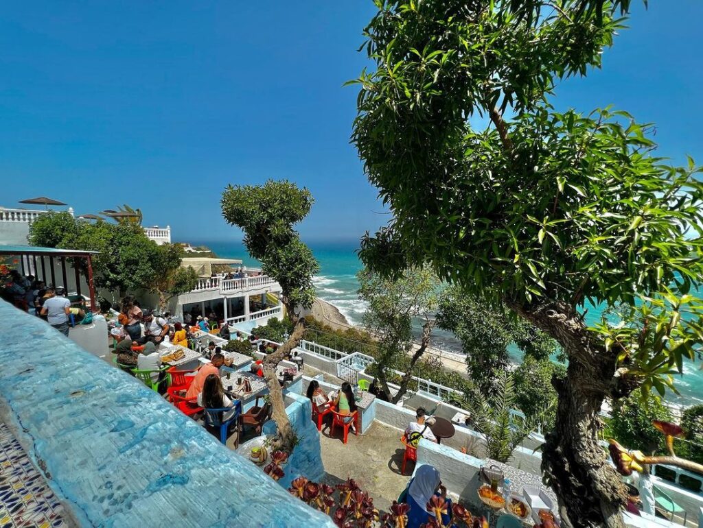 Cafe Hafa In Tangier