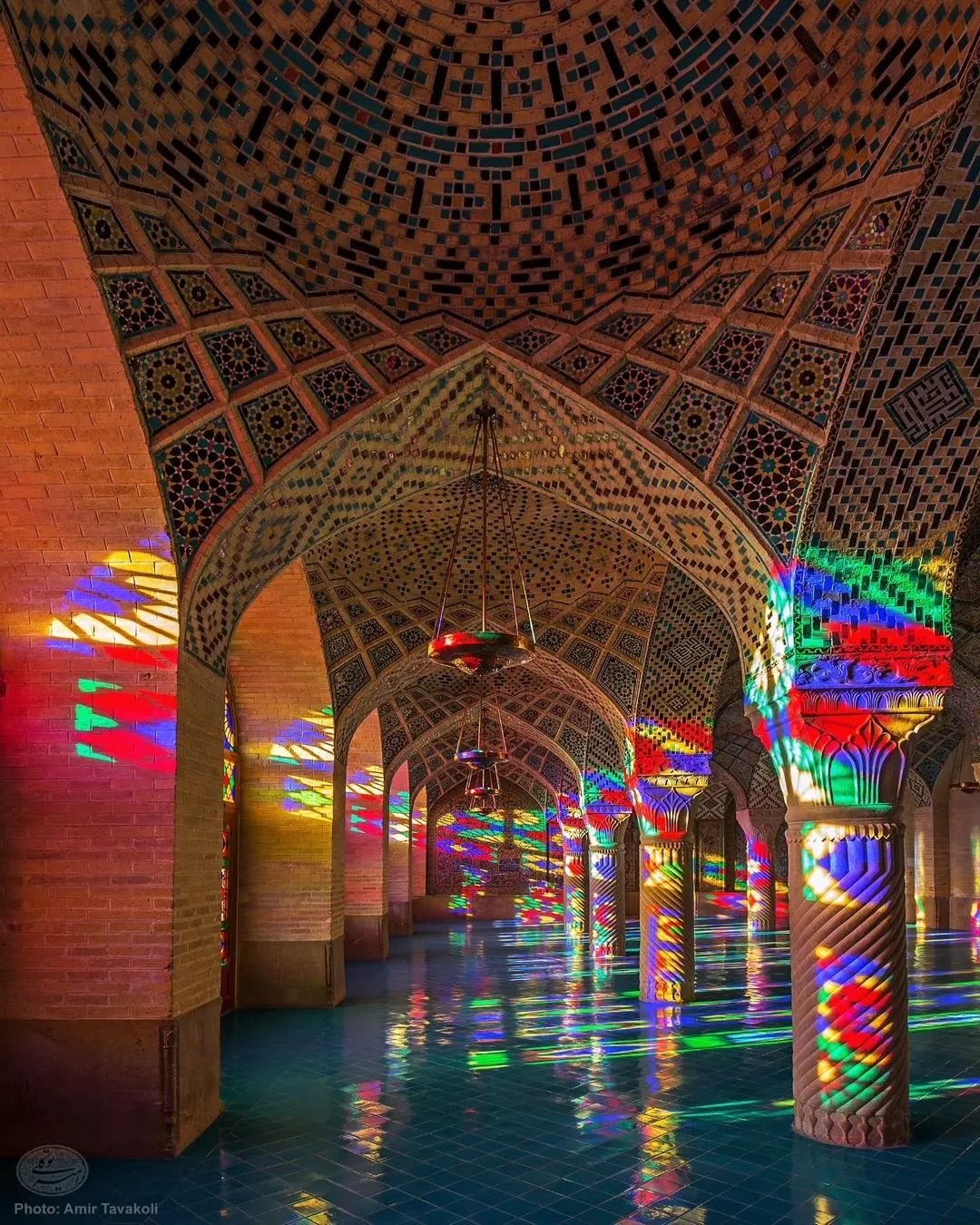  Nasir-al-Mulk Mosque In Shiraz