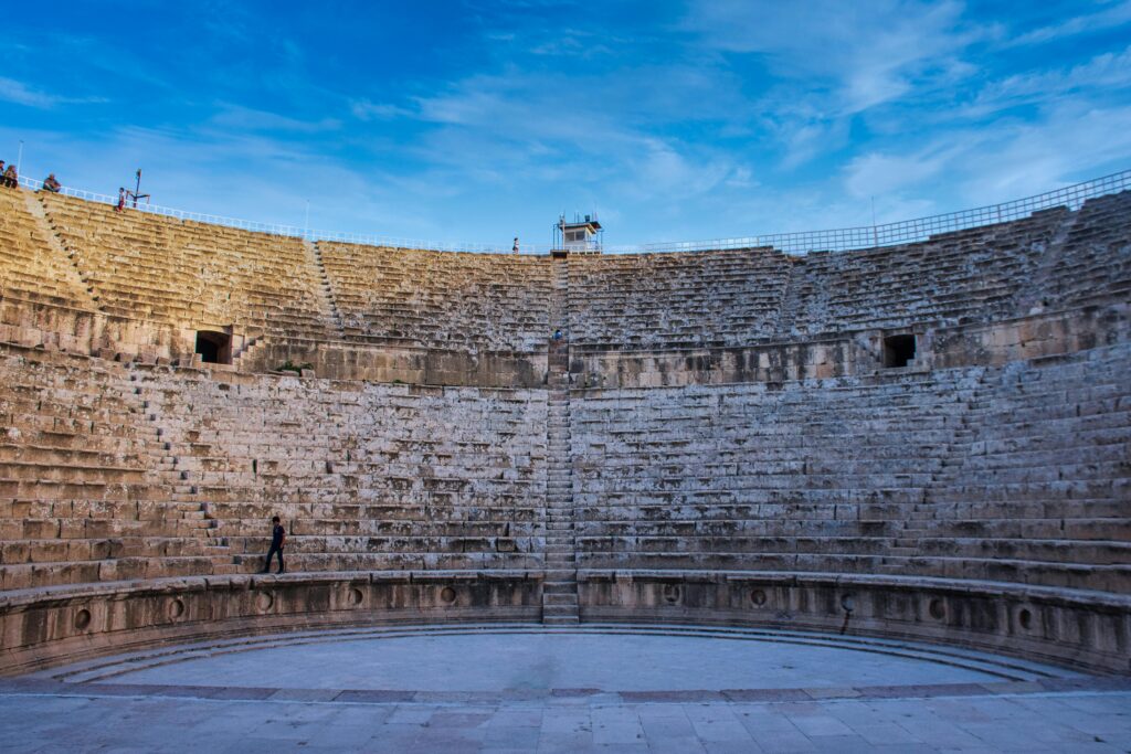 The Roman Theatre In Amman