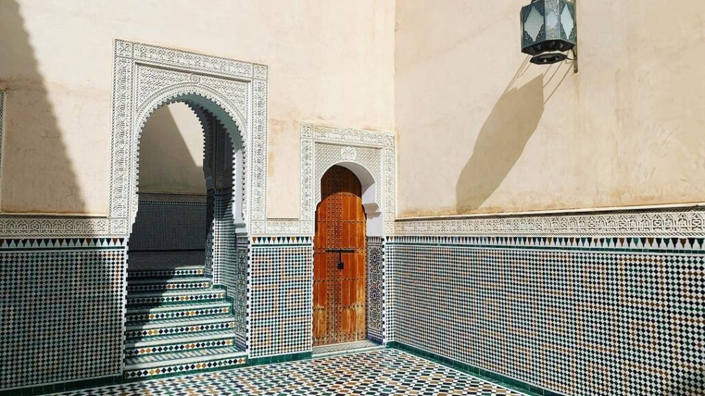 Mausoleum Of Moulay Ismail Meknes Morocco