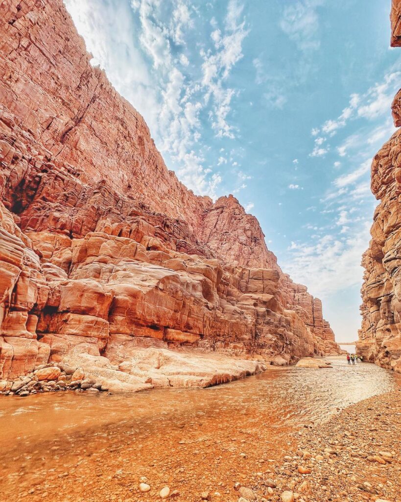 Wadi Mujib Canyon Jordan