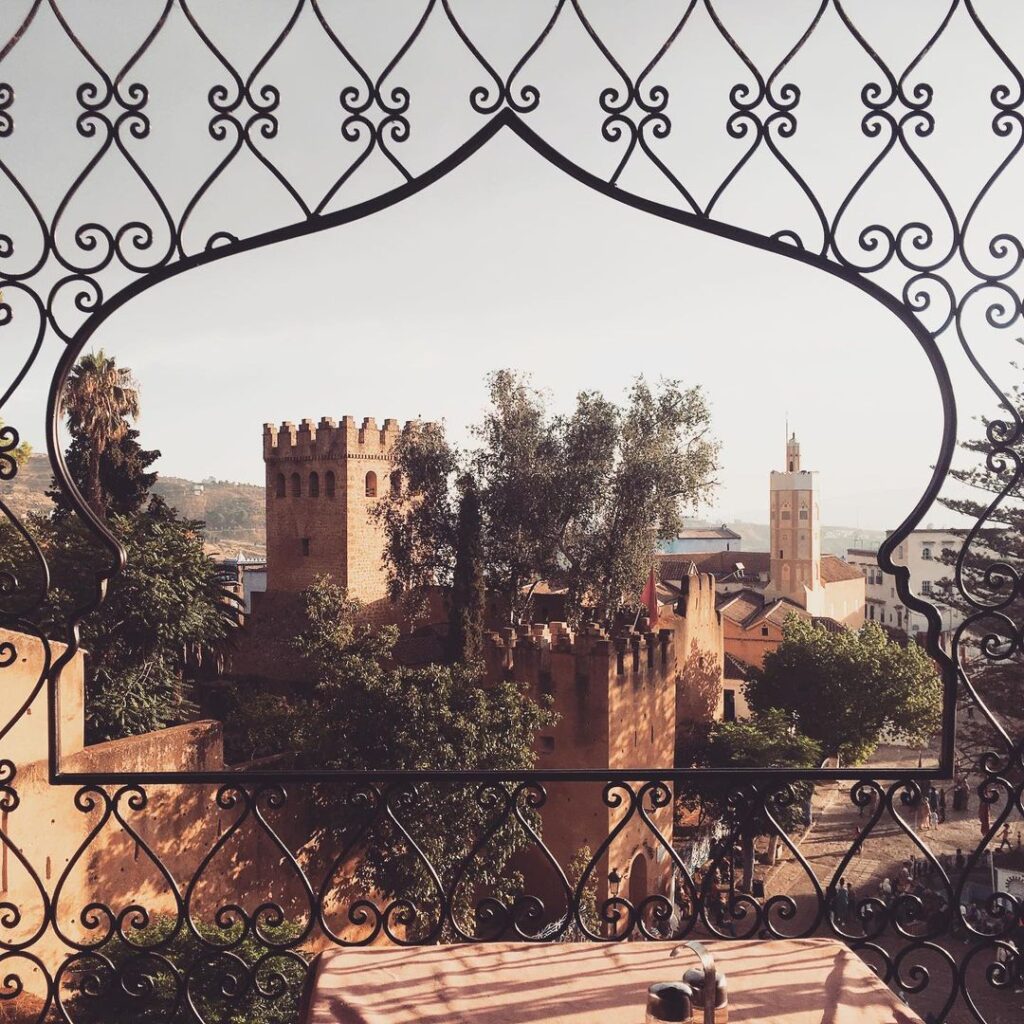 View On Kasbah Chefchaouen