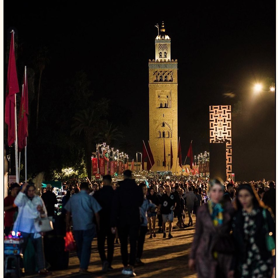 Jemaa El-Fna Square In Morocco