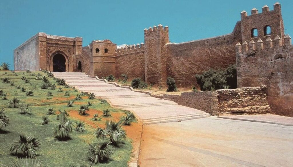 The Kasbah Of The Oudayas Morocco