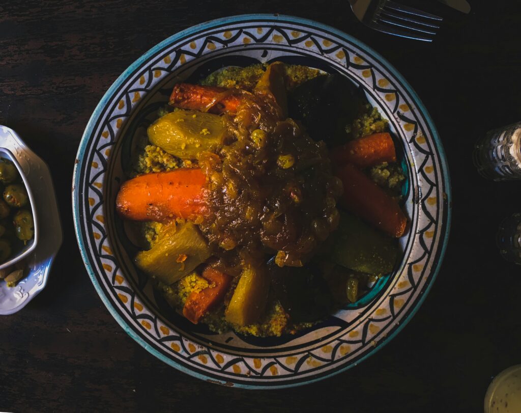 Traditional Moroccan Dish