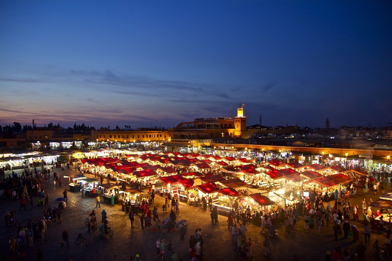 Jemaa el-Fna square Marrakech Medina