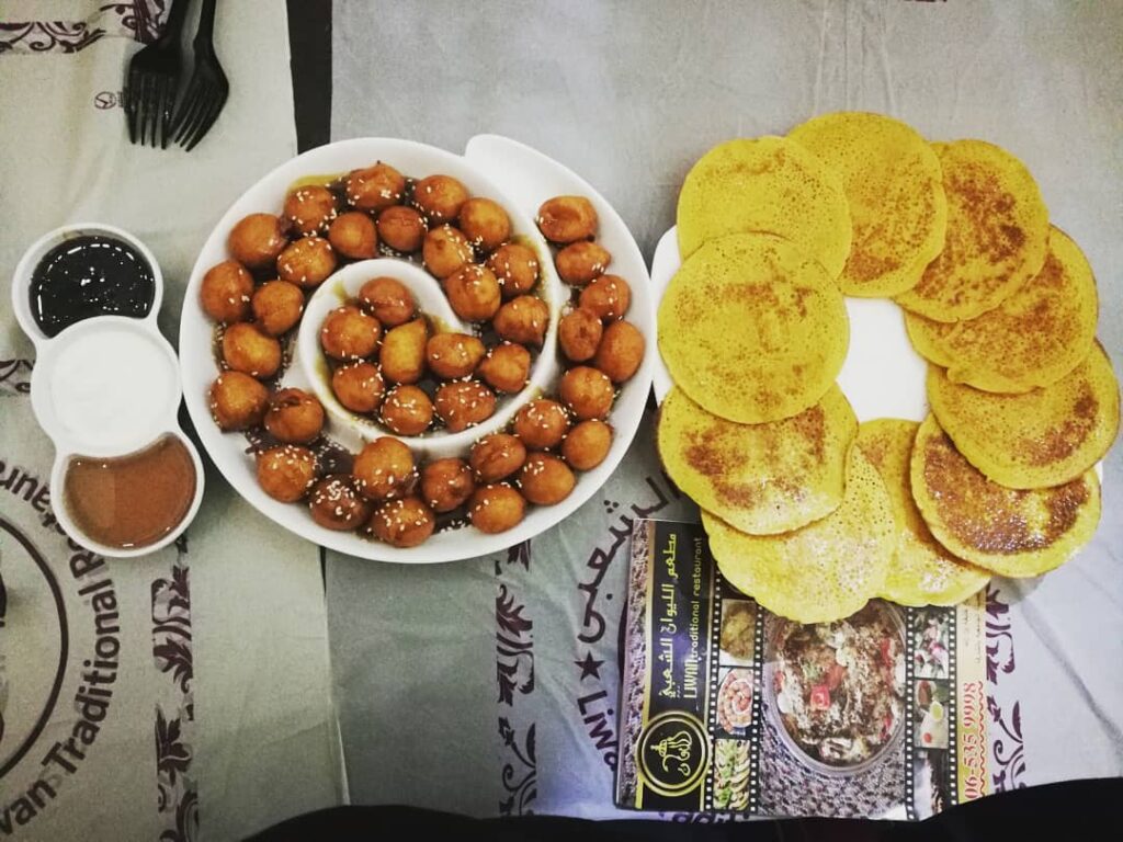 Chebab Bread Traditional Emirati Dishes