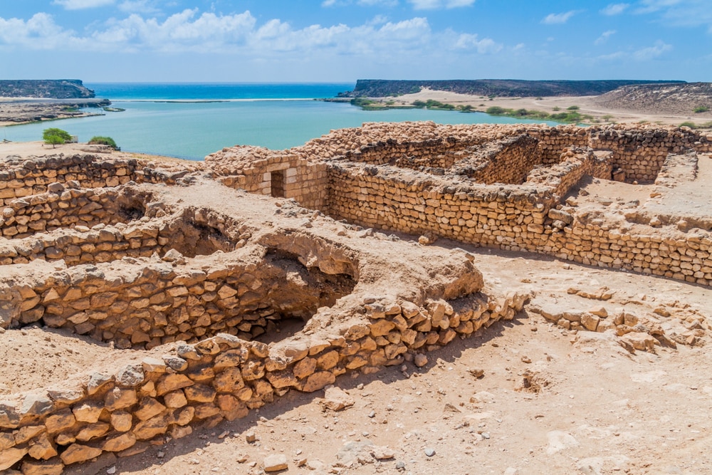 Sumhuram Archaeological Gallery In Oman