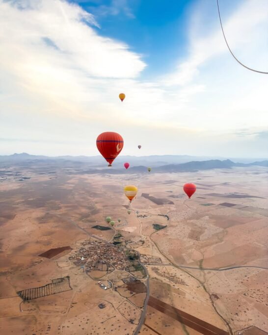 Hot Air Balloon Flights Atlas Mountains Morocco