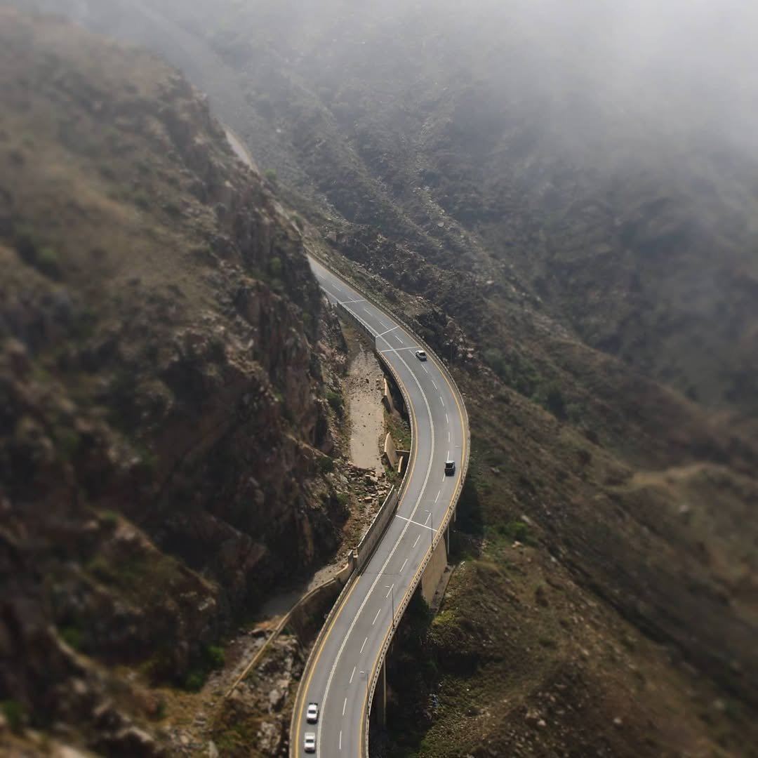 Stunning view while pit stopping jeddah - Abha - Al Baha - Jeddah trip.