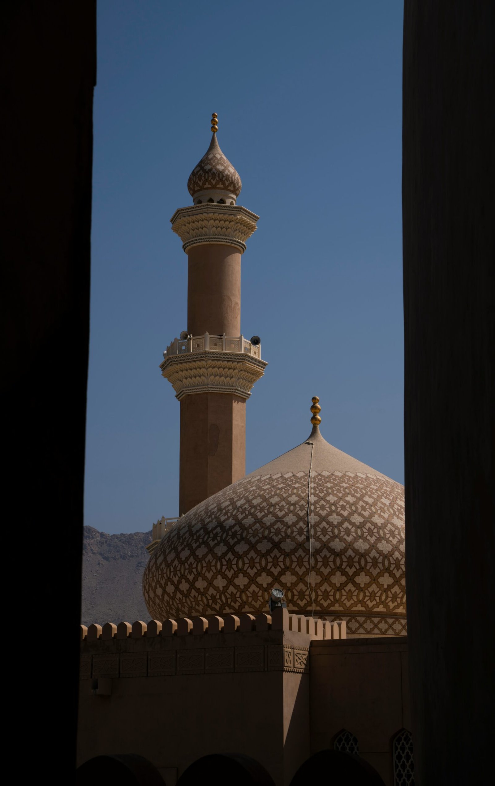 Oman architecture Nizwa Mosque