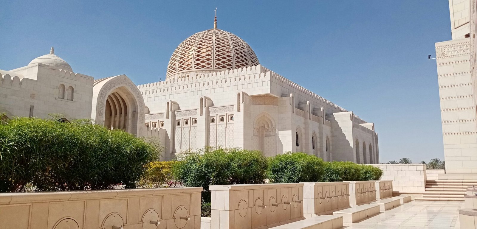 The Sultan Qaboos Grand Mosque Oman 