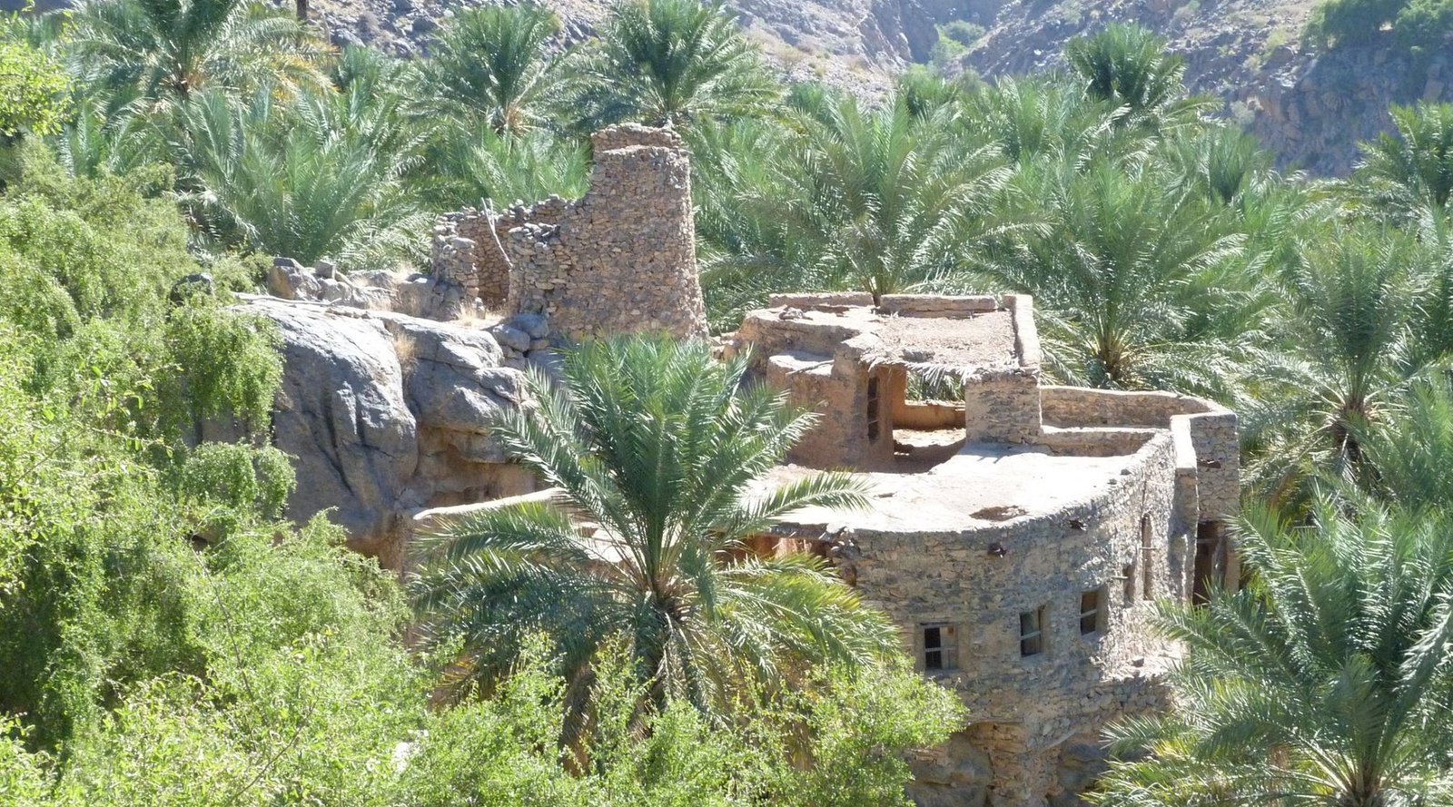 Oman architecture Misfah al Abriyyin