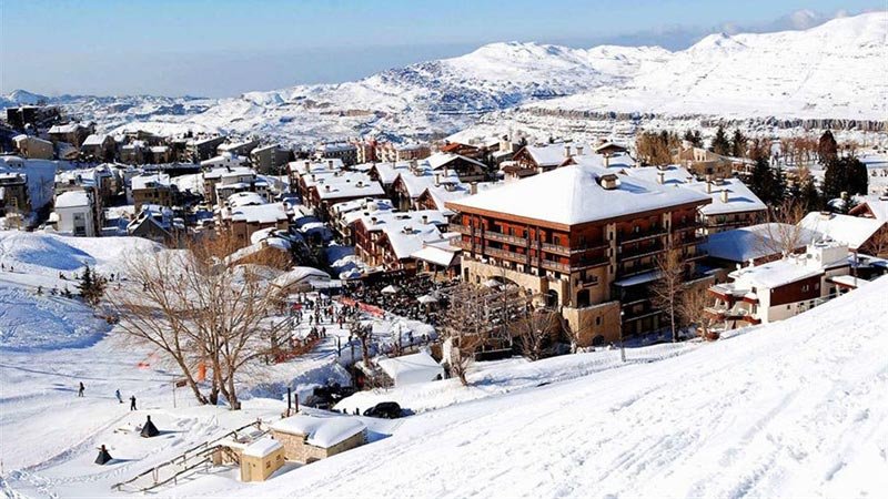 Mzaar Ski Resort Kfardebian