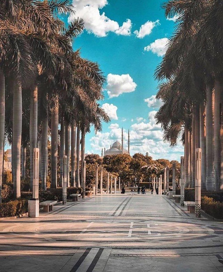 al azhar park in cairo