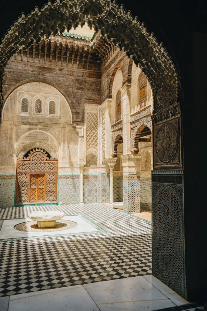 The Al-Attarine Madrasa Fez