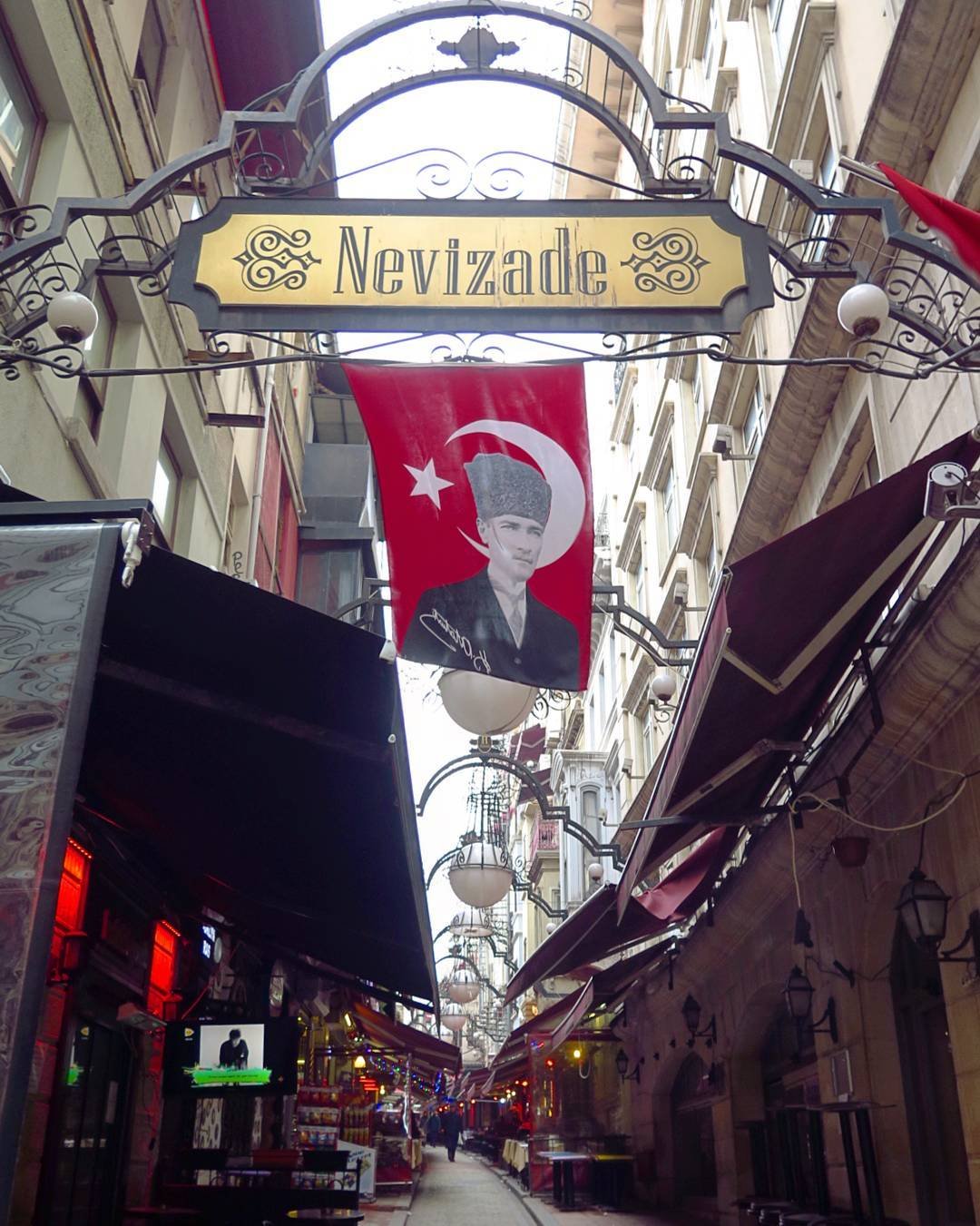 Nevizade Street Beyoglu Istanbul