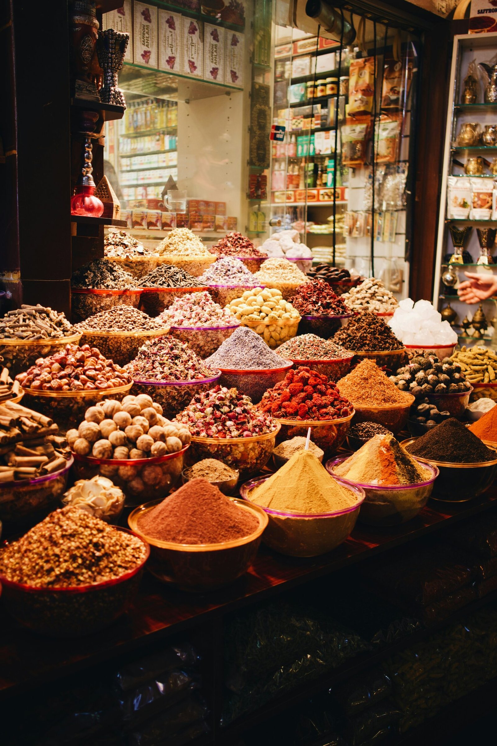 Shopping in Dubai in The Spice Souk