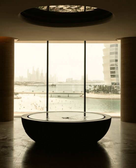 Talise Spa at Jumeirah Al Qasr in Dubai with luxury spa interiors and garden setting