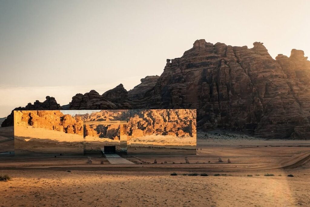 Habitas AlUla wellness resort villas surrounded by desert canyons in Saudi Arabia