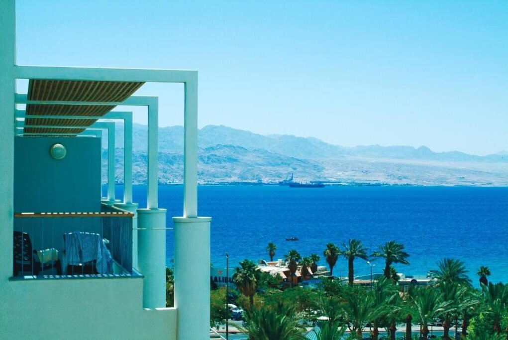 View on Eilat Israel