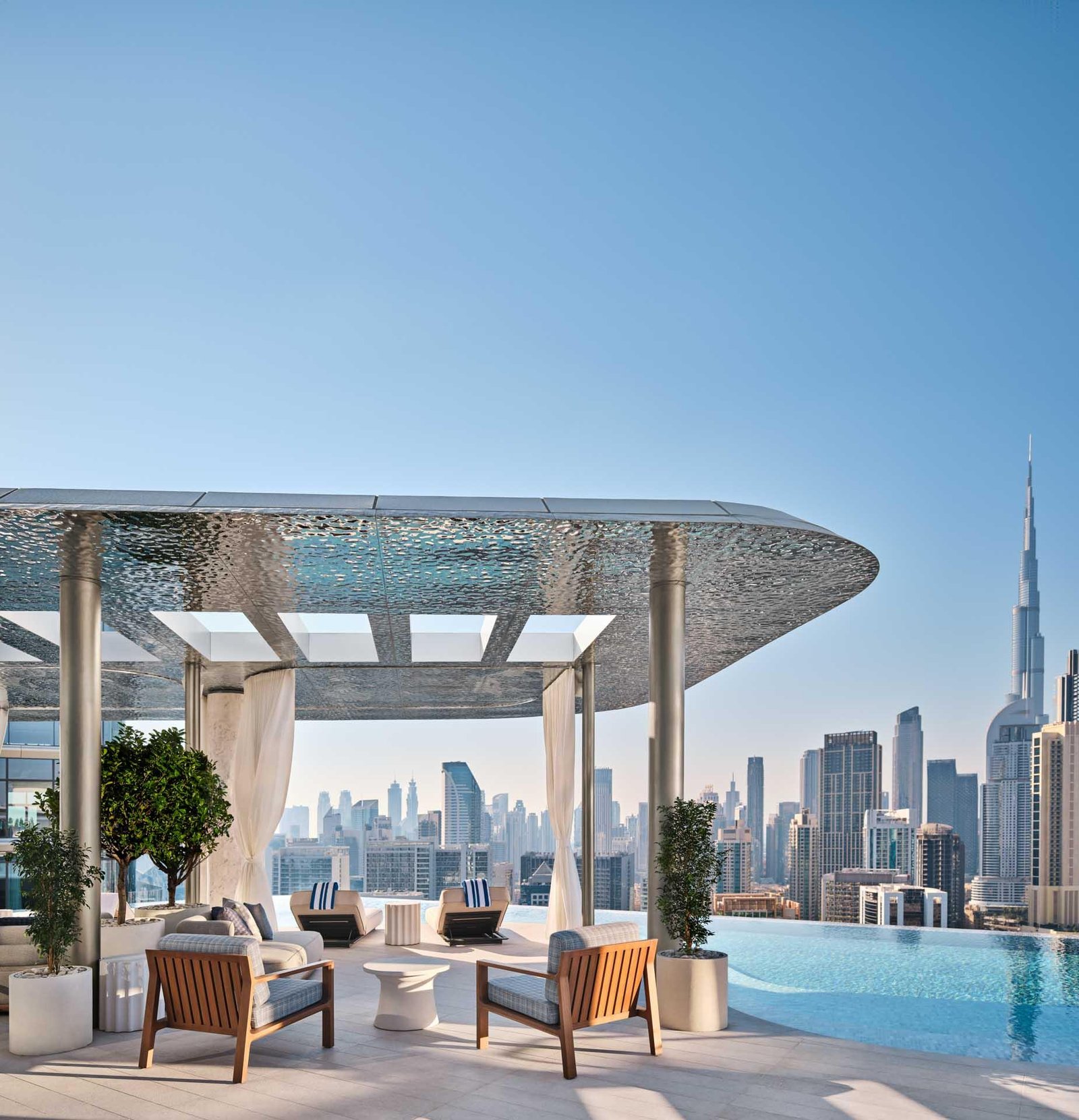 The Lana Dorchester Collection Dubai luxury room in Business Bay