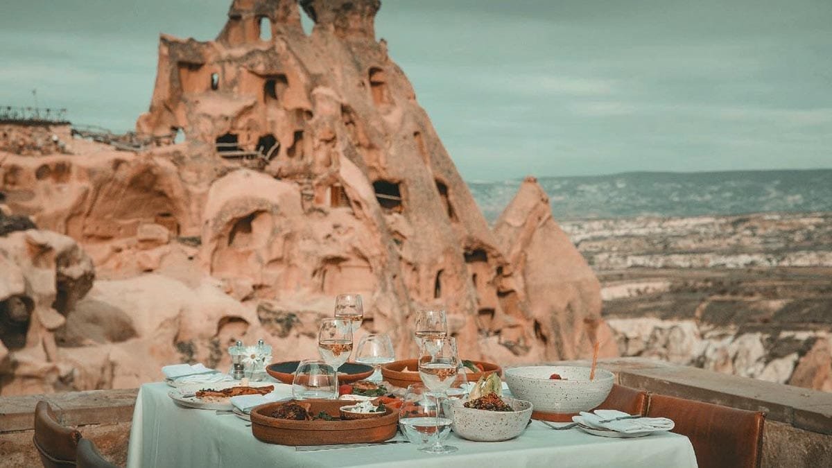 Dining in Rock-Carved Restaurants Cappadocia