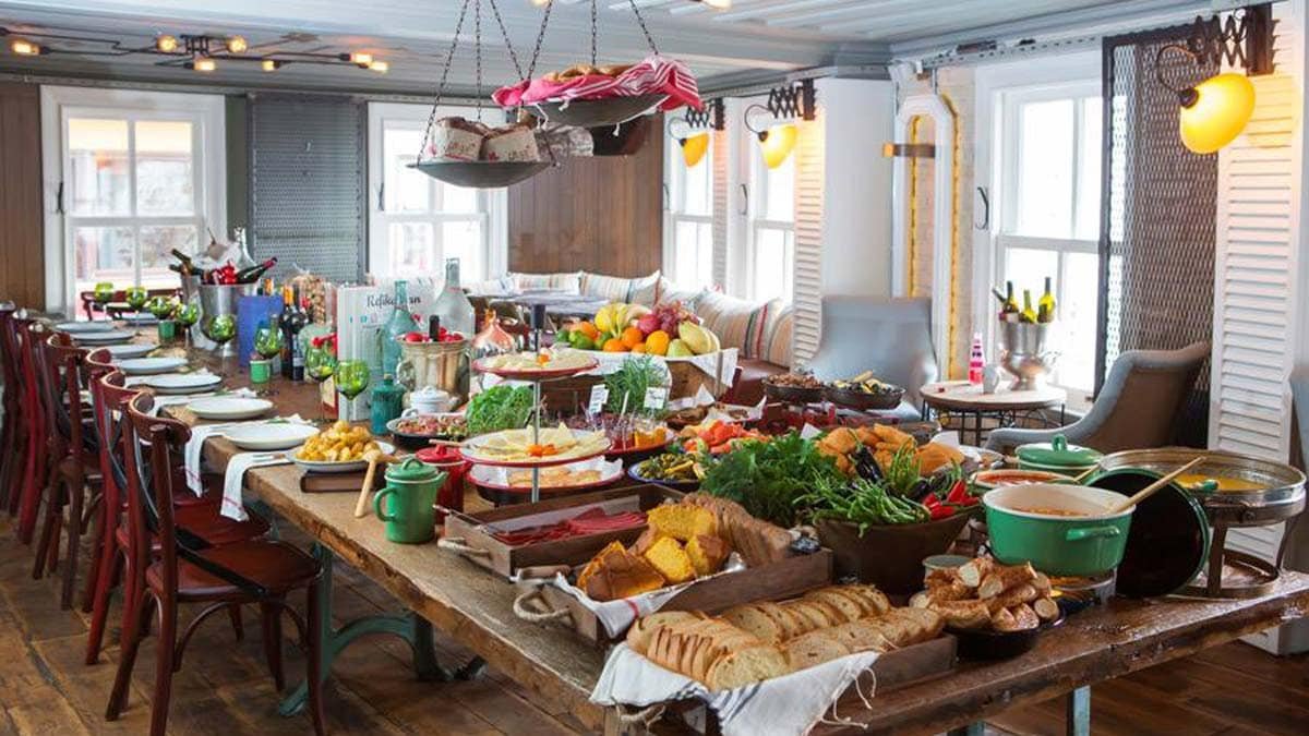 Breakfast in Arnavutkoy Istanbul