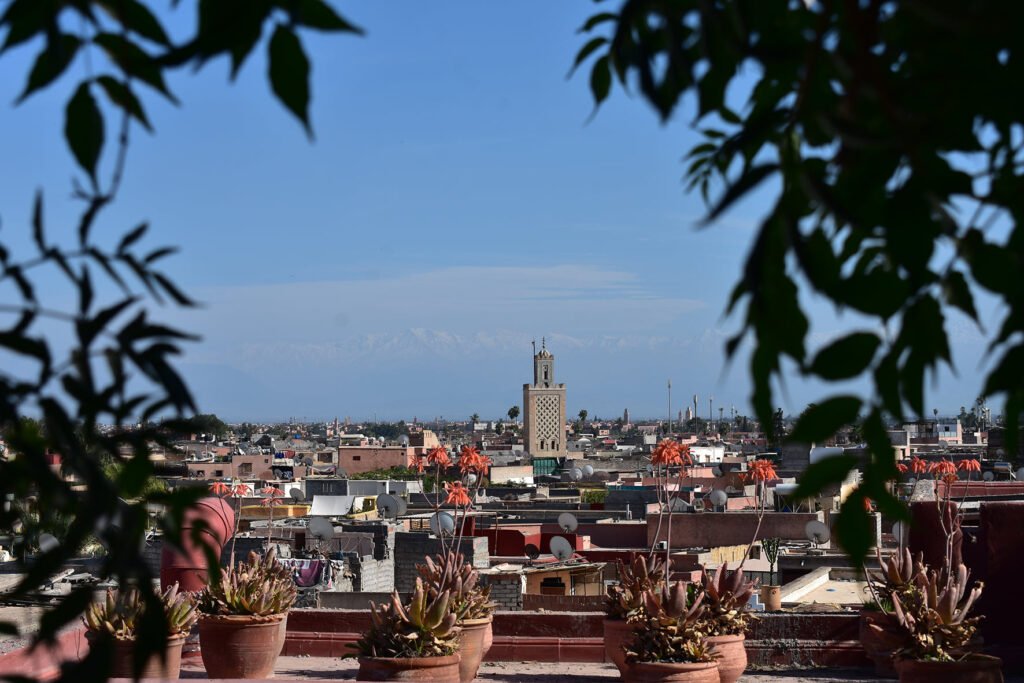 Rooftop in The Maison de la Photography de Marrakesh 