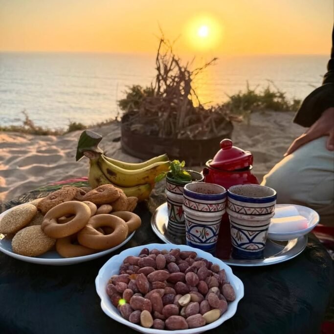 Tea Tasting on the Beach Agadir