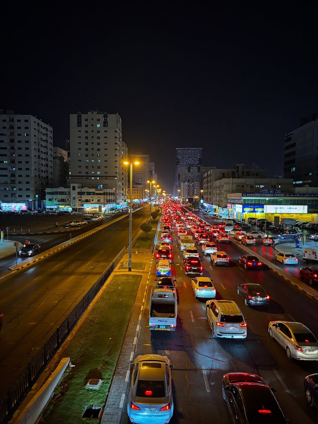Traffic in Sharjah