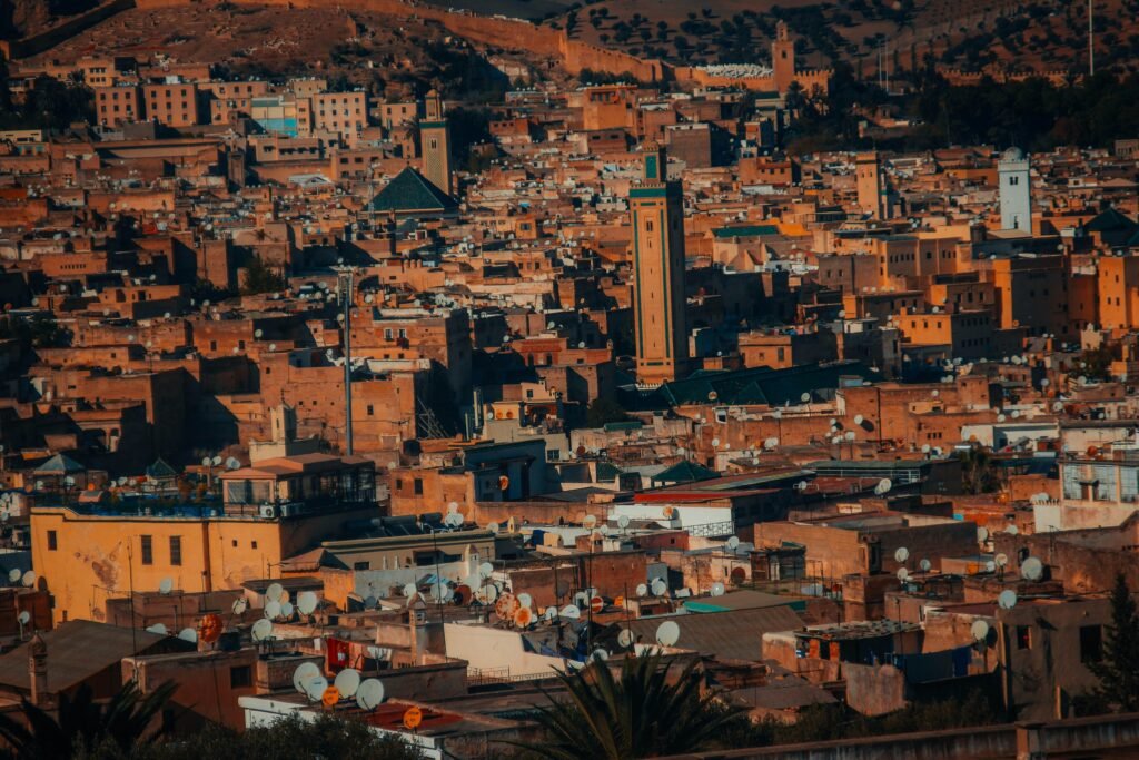 View of Fez Morocco