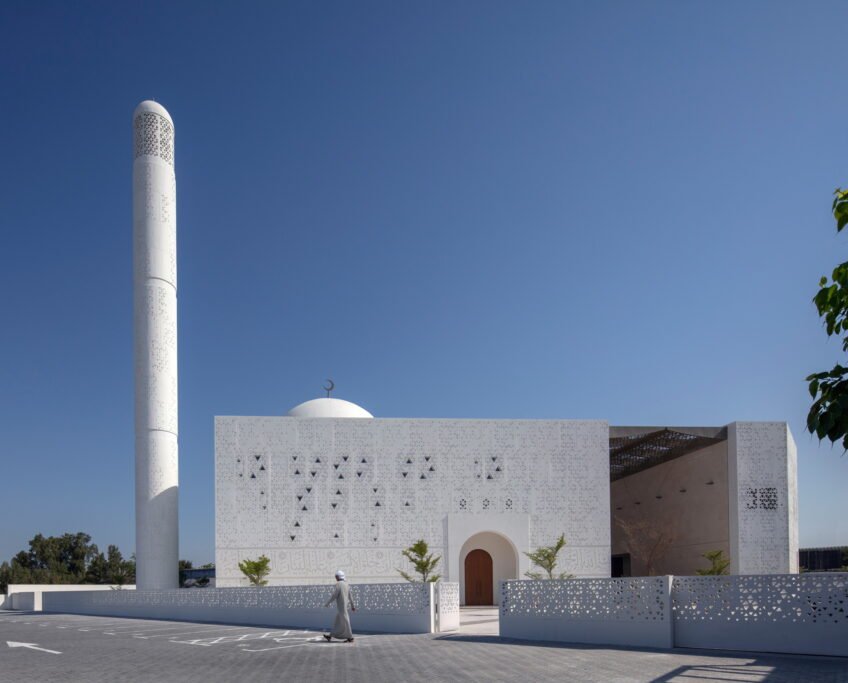 Mosque of Light in Al Quoz, designed by Sumaya Dabbagh